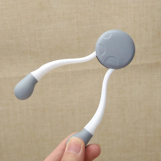 Eye Massage Wand Stick, Silicone Nose Lifter, Dual Heads Facial Roller